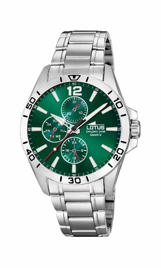 Reloj Lotus Multifunción Hombre Esfera Verde 18812/7