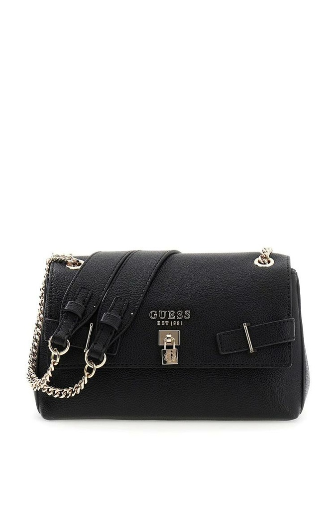 Bolso Guess Yesba Convertible Xbody Flap Negro HWBG7833210-BLA