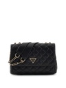 Bolso Guess Giully II Acolchado Comp Convertible Negro HWQG9673200-BLA