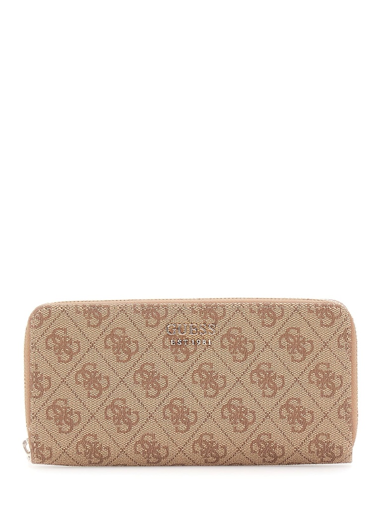 Cartera Guess Brenton SLG LRG Zip Around Marrón SWLG9648146-LTL