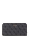 Cartera Guess Brenton LRG Zip Aorund Gris SWLG9648146-CLO