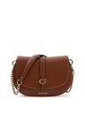 Bolso Guess Carrie Flap Shoulder Coñac HWVG9896200-COG