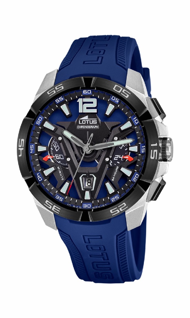 Reloj Lotus Vortex Hombre Caucho Azul 18944/1