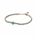 Pulsera Pandora Rose Pavé Brillante Verde 580044C01