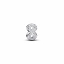 Charm Pandora Mini Símbolo Infinito Textura Plata 794523C00