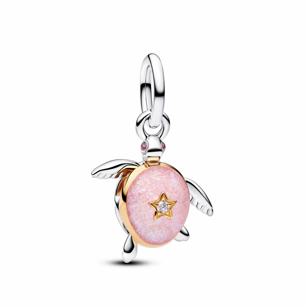 Charm Pandora Colgante Tortuga Marina Rosa Pandora Club 2026 764432C01