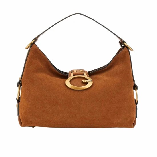 Bolso Guess Camden Piel Auténtica Marrón HWSB930818-COG