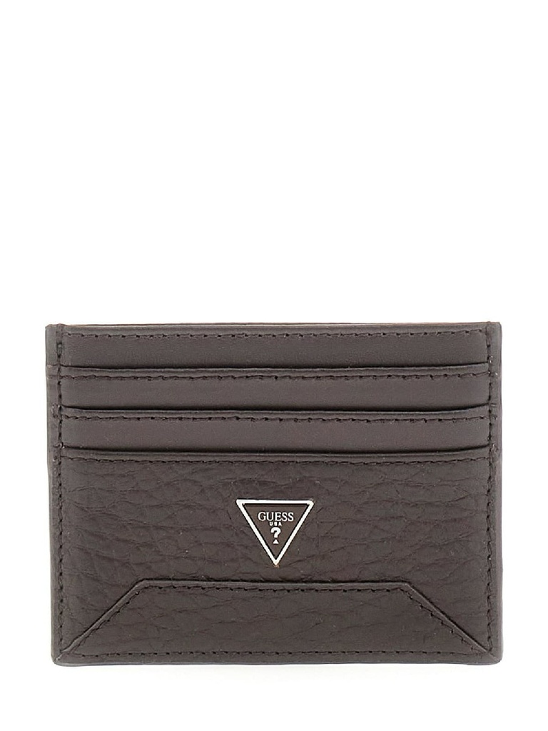 Tarjetero Guess Men Barcelona Marrón SMBAGRLEA25-DKO