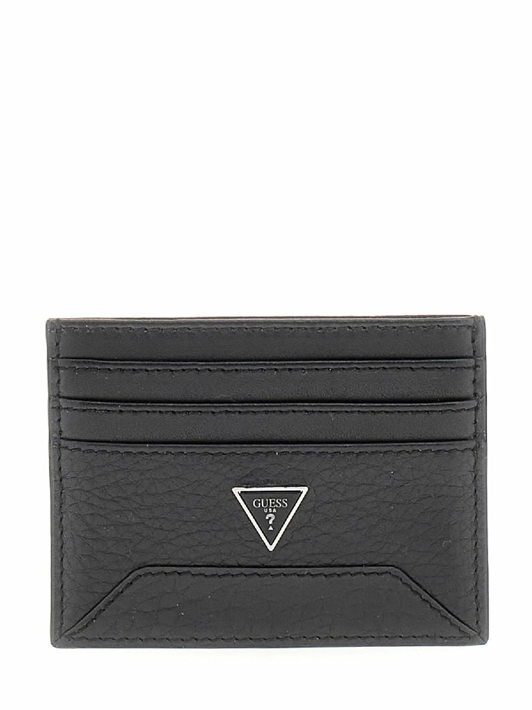 Tarjetero Guess Men Barcelona Negro SMBAGRLEA25-BLA