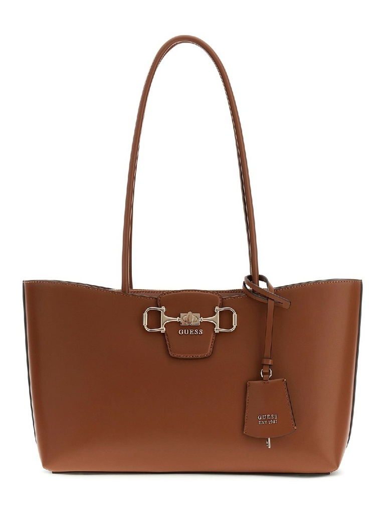 Bolso Guess Shopper Janie Logo Marrón HWVG9910230-COG