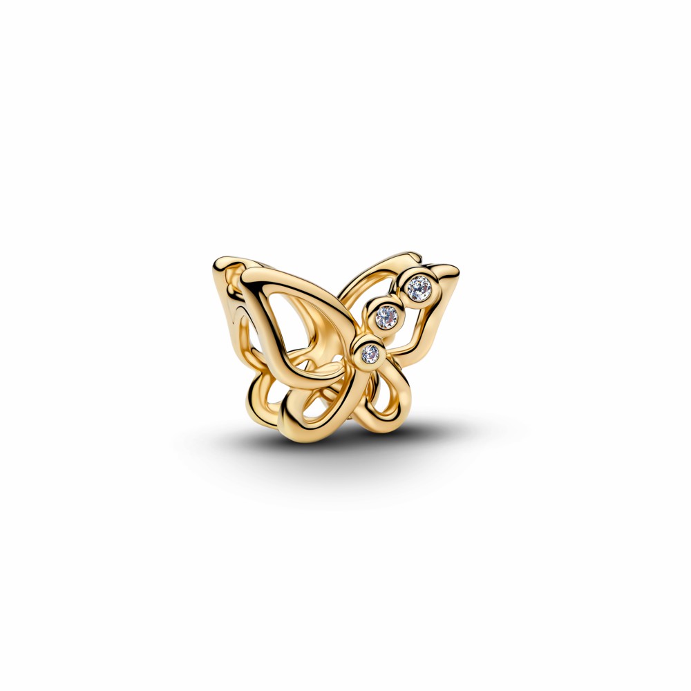 Charm Pandora Mariposa Filigrana Dorada 764369C01