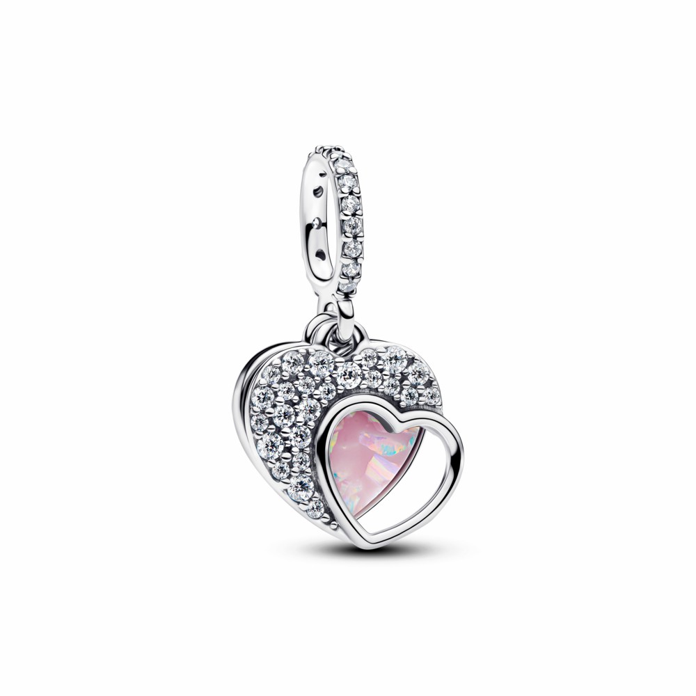 Charm Pandora Colgante Doble Madre Preciosa Plata 794456C01