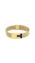 Pulsera Tommy Hilfiger Nautical Mesh Hombre Ajustable Malla Acero Dorado 2790706