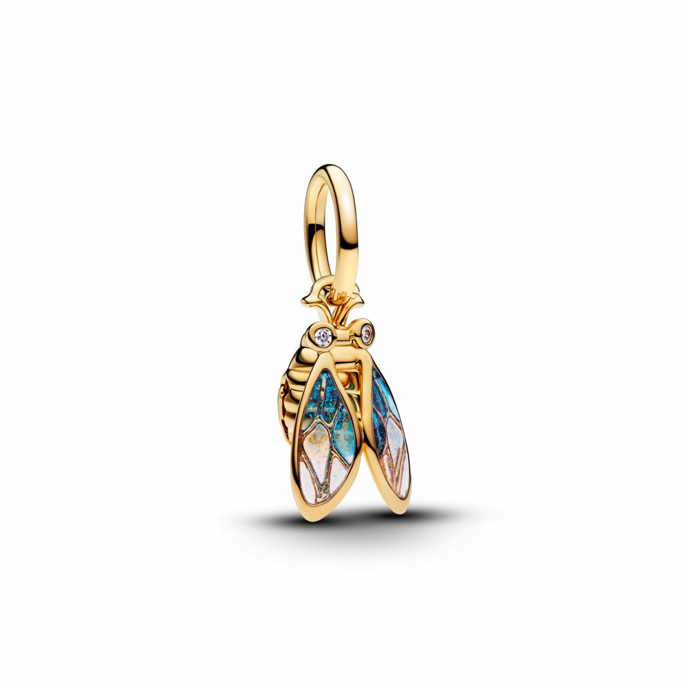 Charm Pandora Colgante Cigarra Dorada 764490C01
