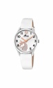 Reloj Lotus Junior Niña Piel Blanca y Esfera Blanca con Unicornio 18406/K
