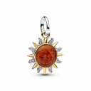 Charm Pandora Colgante Sol Remolino en Dos Tonos 764703C01