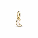 Charm Panodra Mini Colgante Luna Creciente Blanca 764614C01