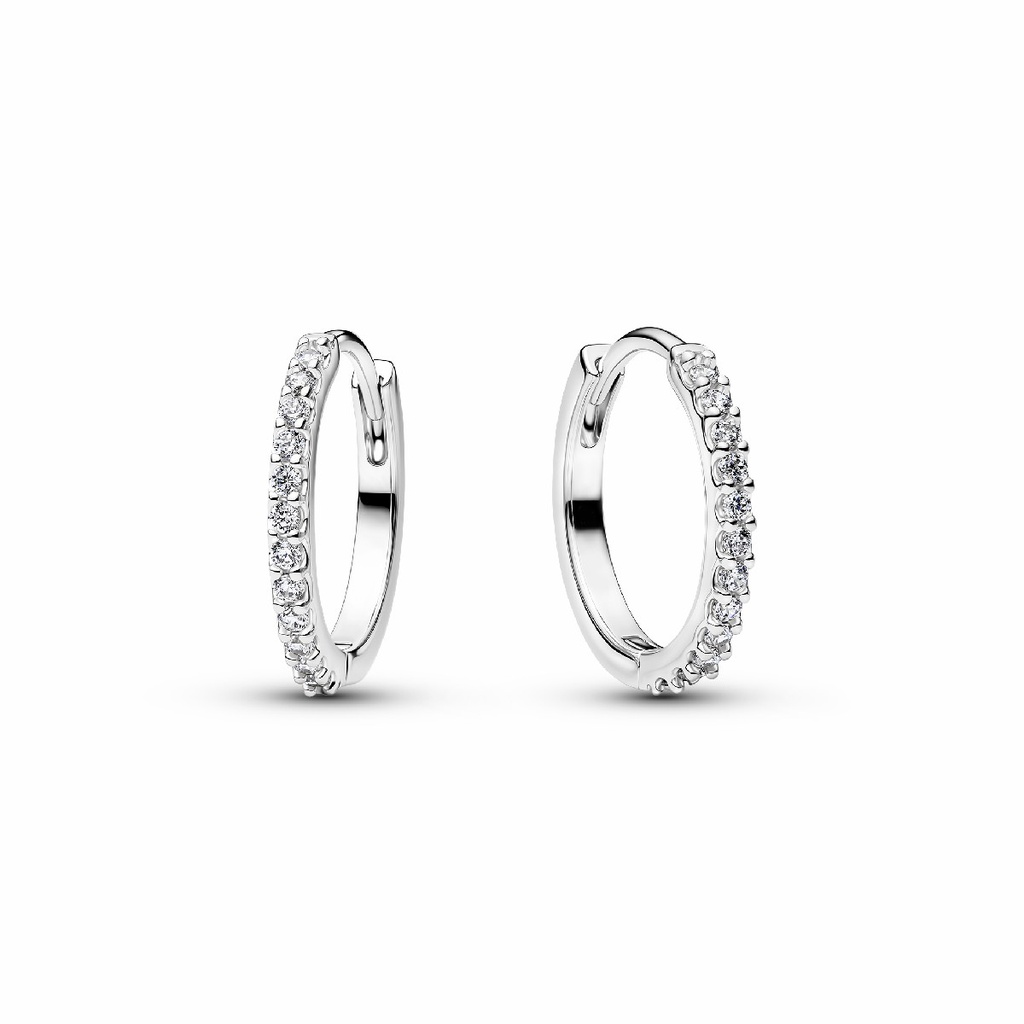 Pendientes Pandora de Aro Mini Brillantes 294649C01