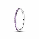 Anillo Pandora Banda Brillante Morado Brillante 192999C04