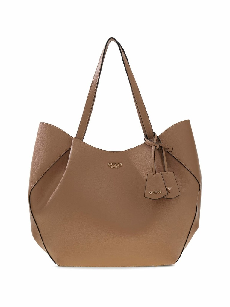 Bolso Guess Shopper Amorette Pochette Interior Marrón HWBG7898240-BEI