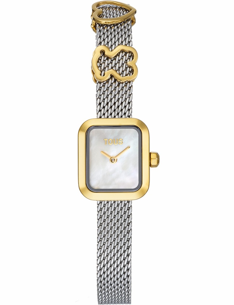 Reloj Tous Icon Time Charm SS/IPG Mes Esfera Nácar 3000150500