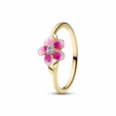 Anillo Pandora Flor de Vaiana de Disney 163844C01