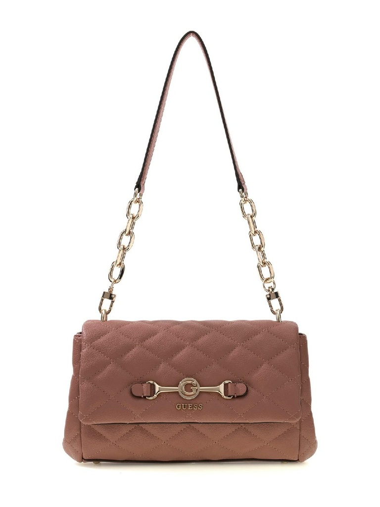 Bolso Guess Frances Flap Shoulder Marrón HWQG2241190-RWO