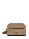 Bolso Guess Milano Small Necessaire Marrón PMMILOP5461-BBO