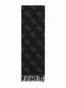 Bufanda Guess Logo 4G Negro / Gris AW5217VIS03-CLO