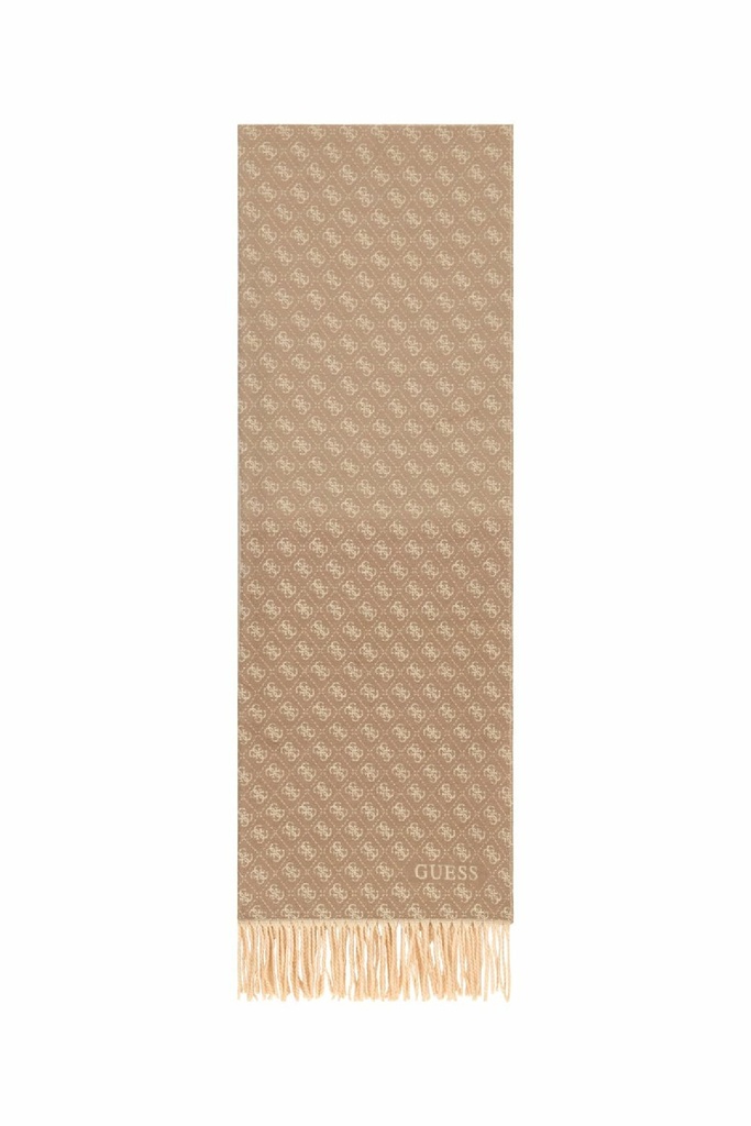 Bufanda Guess Logo 4G Marrón / Beige AW5663VIS03-TMU