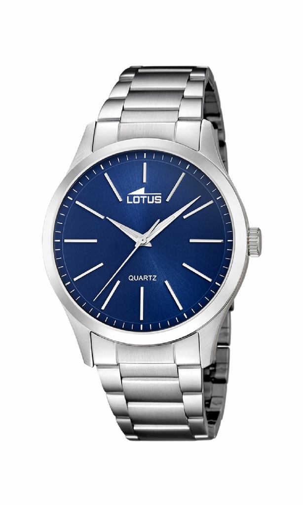 Reloj Lotus Minimalist Hombre Acero Esfera Azul 15959/A