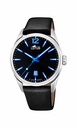 Reloj Lotus Chrono Hombre Piel y Esfera Negra 18693/6