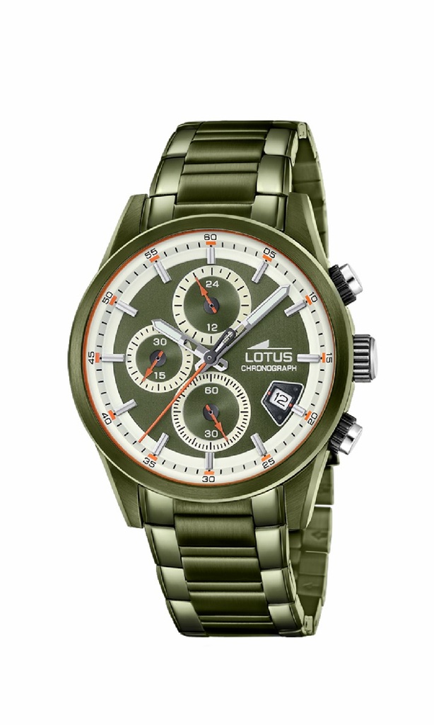 Reloj Lotus Pulse Collection Hombre Acero Verde 19090/1