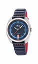 Reloj Lotus Pulse Collection Hombre Piel Azul / Rojo 19096/1