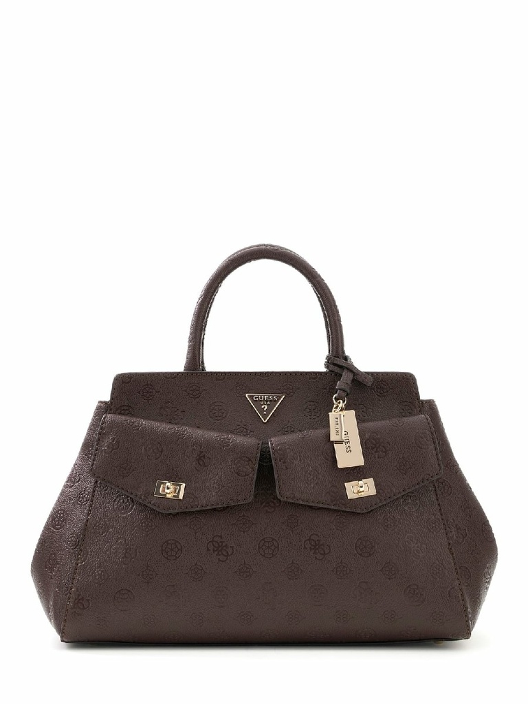 Bolso Guess Blake Convertible Xbody Flap Logo Marrón HWPD2222070-BNL
