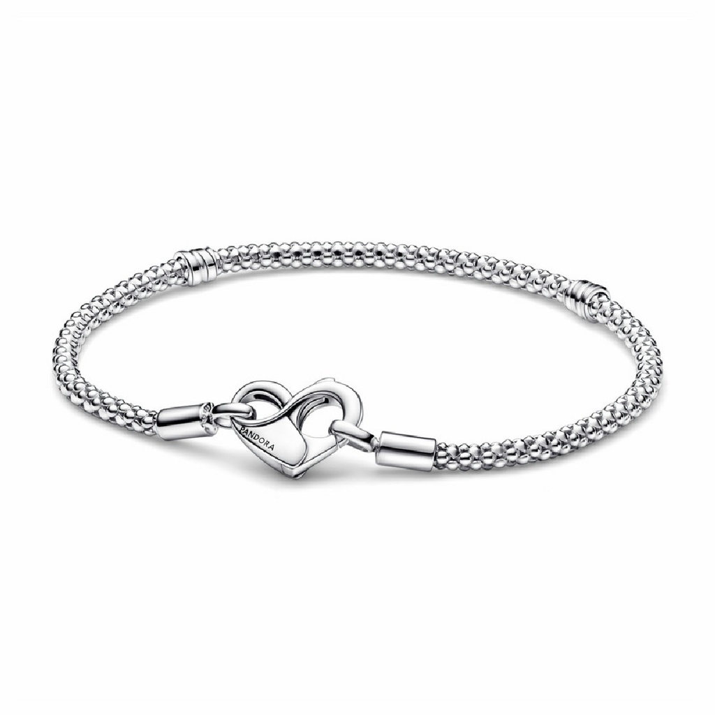 Pulsera Pandora Moments Plata Cadena Tachuelas