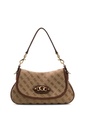 Bolso Guess Samantha Flap Shoulder Bag marrón HWJG2313190-LGW
