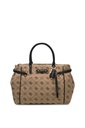 Bolso Guess Dorothy Girlfriend Satchel negro HWJP2231060-LEK