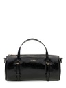 Bolso Guess Taylor Mini Barrel Satchel negro HWTG2325760-BLA