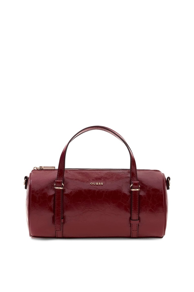 Bolso Guess Taylor Mini Barrel Satchel rojo HWTG2325760-RED