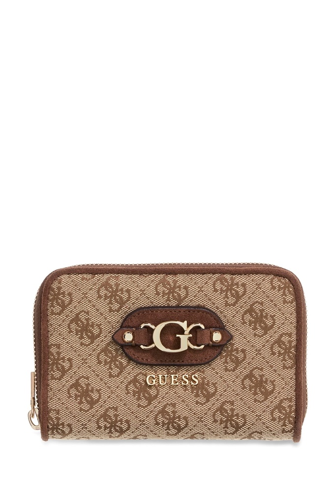 Cartera Guess Samantha Med Zip Around marrón SWJG2313140-LGW