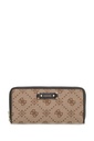 Cartera Guess Dorothy Large Zip Around negra SWJP2231146-LEK