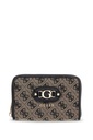 Cartera Guess Samantha Med Zip Around negra SWJT2313140-BLO