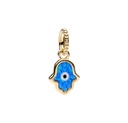 Charm  Pandora Colgante Hamsa Azul