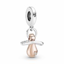 Charm Pandora Colgante Chupete Bebe Bicolor 781490C01