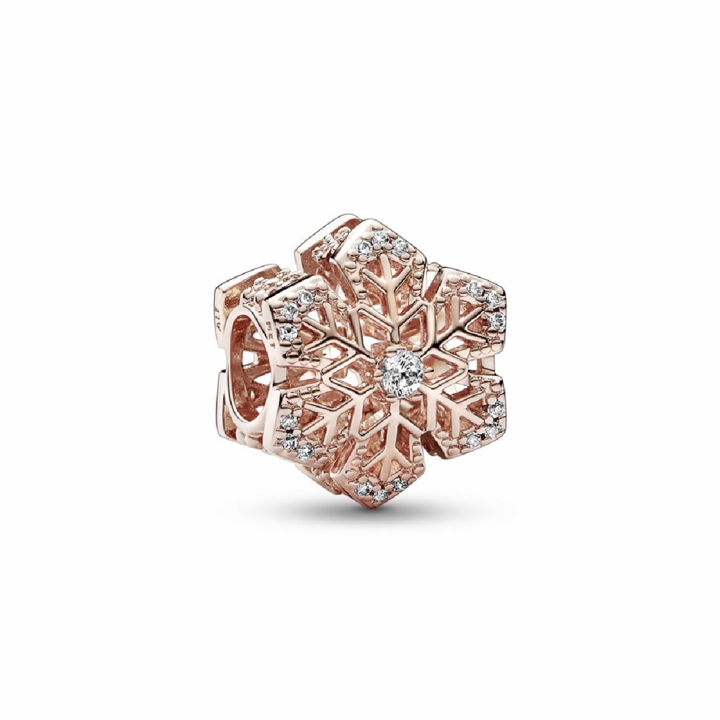 Charm Pandora Rose Copo de Nieve Festivo