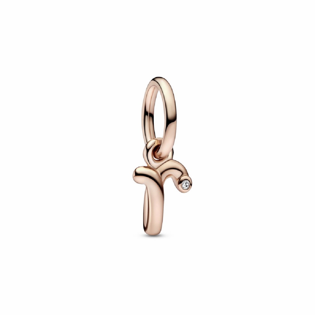 Charm Colgante Pandora rose Letra Minúscula r del Alfabeto 782477C01