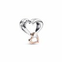 Charm Pandora Corazón Infinito Filigrana Dos Tonos 782642C00