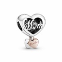 Charm Pandora Rose Corazón Gracias Mamá