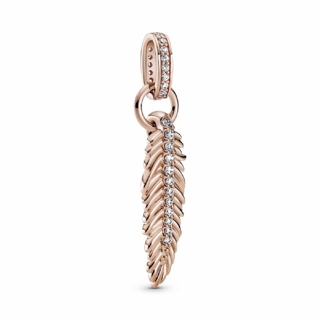 Charm Pandora Rose Colgante Pluma Brillante 789550C01